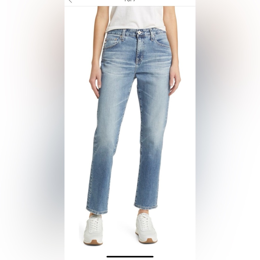 AG-ed Denim Ex- Boyfriend Slouchy Slim Straight Leg Jean